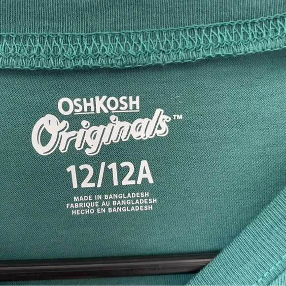 LOT OF 4 (FOUR) -OshKosh B’gosh/Carter’s Long Sleeve bundle 4-Long Sleeve Shirts - Picture 12 of 12